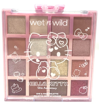 Wet N Wild x Hello Kitty Eye & Face Palette 50th Anvsry Sealed 1116799 - Be Kind - Image 1 of 3