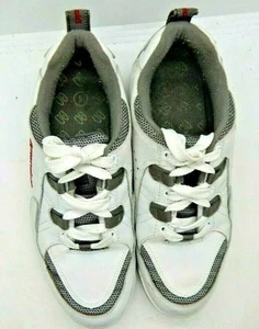 Brunswick Rebel Womens White/Gray Bowling Shoes Size 8 - Picture 1 of 9