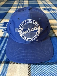 Cappello berretto blu vintage University of Kentucky Wildcats UK SnapBack il gioco - Foto 1 di 7