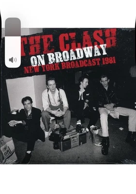 The Clash - On Broadway New York Broadcast 1981 Colored Vinyl Record Red 2 Lp - Image 1 of 2