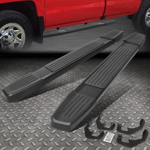 FOR 07-19 SILVERADO SIERRA REGULAR CAB ALUMINUM 6" SIDE STEP BAR RUNNING BOARDS - Picture 1 of 6