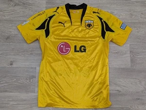 AEK ATHENS Home Shirt Jersey PUMA 2007-2008 Enosis Greece Club Adult SIZE M - Picture 1 of 15