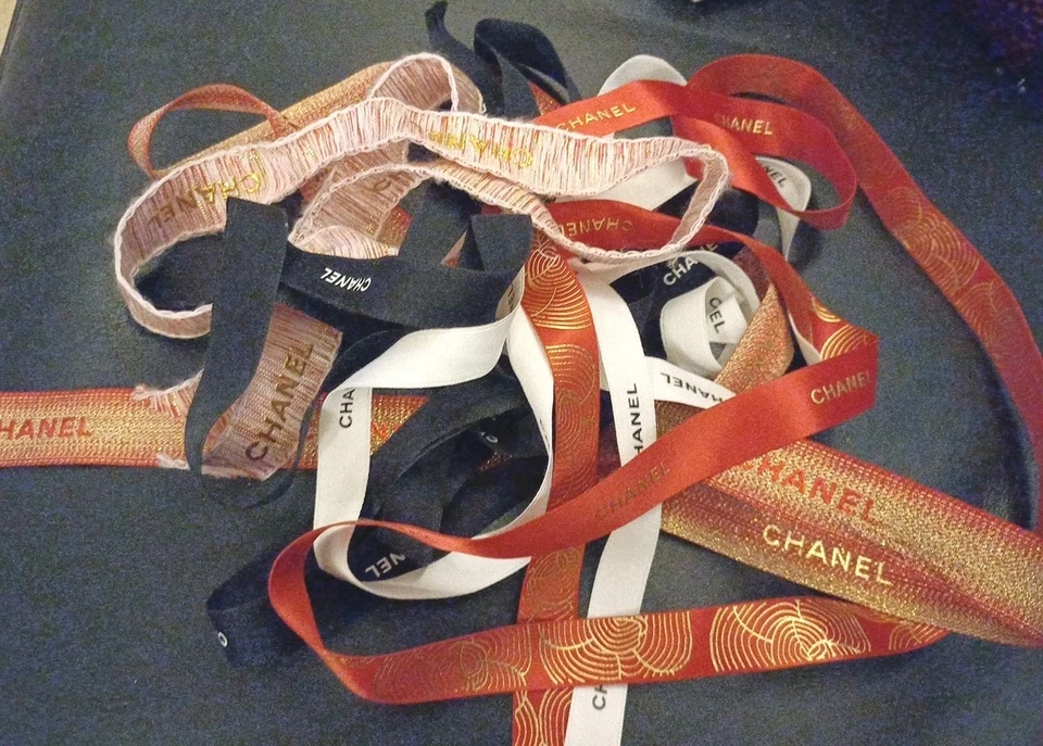 Chanel Assorted Ribbons x 5 - Image 1 of 1