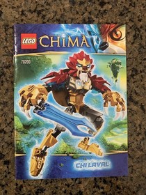 LEGO Legends Of Chima : INSTRUCTION MANUAL ONLY : 70200 Chi Laval : No Bricks