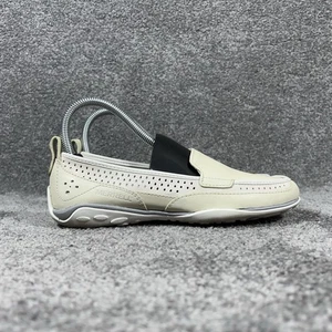 Merrell Sailix Ballet Women’s Size 5.5 Bone Ivory Moccasin Flat Shoes Used - Picture 1 of 12