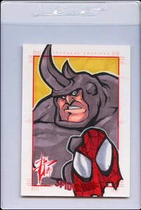 2009 Spider-Man Archives Sketch Card  by: Benjamin Glendenning - Picture 1 of 2