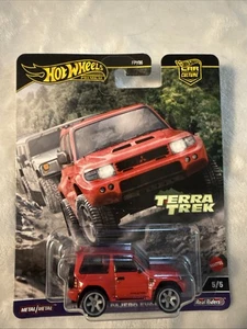 HOT WHEELS 2024 CAR CULTURE, TERRA TREK SET, MITSUBISHI PAJERO EVOLUTION - #5/5 - Picture 1 of 13