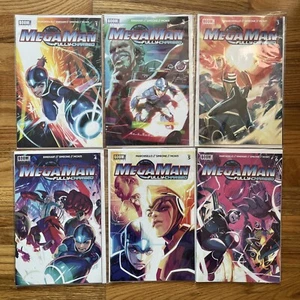 MEGA MAN FULLY CHARGE #1-6 BOOM STUDIOS FULL SET LOT OF 6 NEU - Bild 1 von 7
