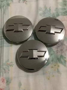 OEM GM Center Cap Chrome Chevrolet P/N 9596403 C0602 Set of 3pcs Made in USA - Picture 1 of 8