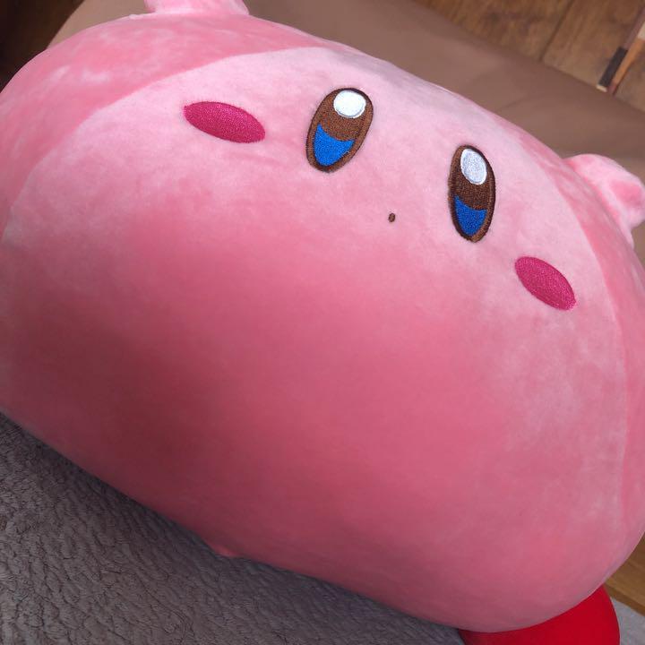 Used Kirby Manpuku Mochi Mochi Stuffed 