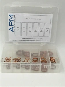 Kupferdichtung, Kupferdichtring, Kupferfülldichtring C 90 Stück  - Bild 1 von 2