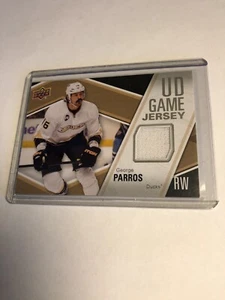 2011-12 Upper Deck George Parros usado juego GJ-GP - Imagen 1 de 2
