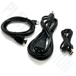 PS3 FAT Connection Set - Power Cord Hdmi & Charging Cable For Sony PlayStation 3 - Picture 1 of 4