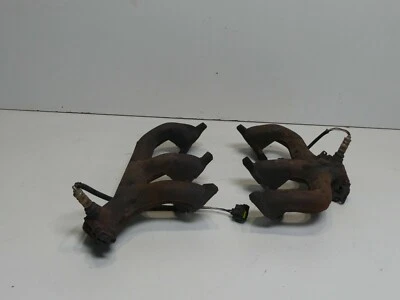 2000-2006 Jeep Wrangler TJ Exhaust Manifold Pair 4.0L 6 cylinder CC 44 - Image 1 of 4