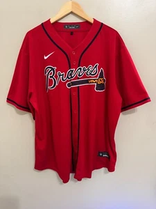 Nike Atlanta Braves MLB Original Merchandise Authentic Baseball Trikot Herren 2XL - Bild 1 von 6