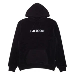Brand New Mens GX1000 OG Logo Inside Out Hoodie Black - Picture 1 of 1