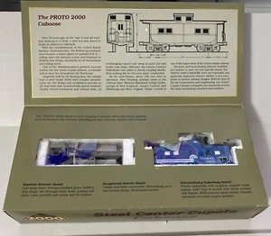 Life-Like Proto 2000 HO Scale Steel Center Cupola Caboose Conrail #18832 - Picture 1 of 7