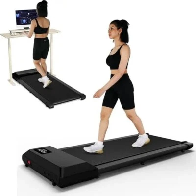 Professional Treadmill Walking Pad Under Desk Portable Adjustable Speed Remote - Image 1 of 4