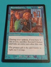 Second Chance - Urza's Legacy - MTG Magic the Gathering