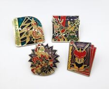 Kamen Masked Rider 1" lot of 4 enamel pins badges gacha Japan set