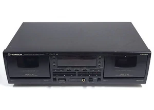 Pioneer CT-W420R Doble Deck De Casete – Enciende – 220V – Tal Como Está – Leer - Imagen 1 de 6