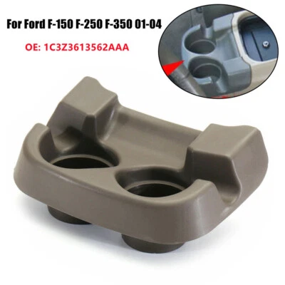 Portavasos consola central delantera Super Duty para Ford F-150 F-250 F-350 2001-2004 Foto 1 de 4