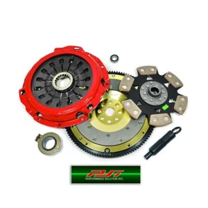 PSI STAGE 4 CLUTCH KIT+ALUMINUM FLYWHEEL 01-07 MITSUBISHI LANCER EVO 7 8 9 4G63 - Picture 1 of 1
