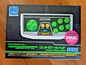 RARE - PINK !! SEGA Astro City Mini Control Pad Controller NEW IN BOX - Picture 1 of 2