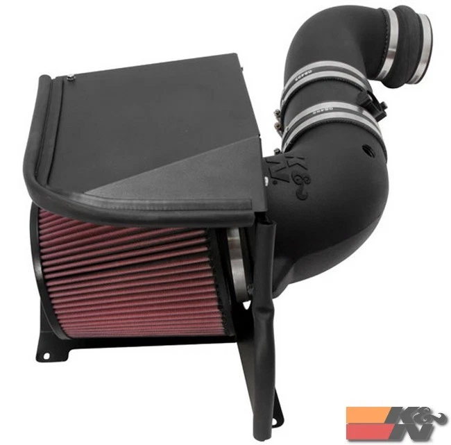 Sistema de admisión de aire K&N para FIPK CHEVROLET/GMC 2500/3500 HD 6,6 L-V8 57-3077 Foto 1 de 1