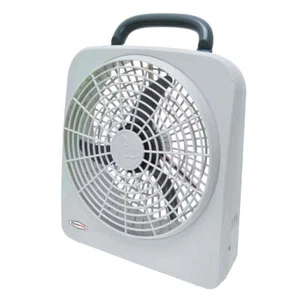 Power 12 Volt Plug In Car and RV 10 Inch 2 Speed Portable Fan - Picture 1 of 3