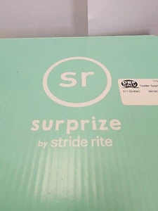 Surprize Stride Rite Little Girl Size 8m Pink and  Green Shoes - Picture 1 of 6