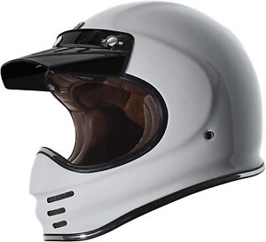 TORC T3 Unisex-Adult Retro Full Face Fiberglass Motorcycle Helmets DOT & ECE