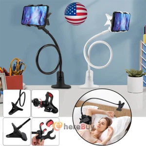 Flexible Phone Holder Bed Desk Tablet Mount Lazy Stand For iPhone Samsung iPad - Picture 1 of 22
