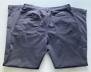 Adidas Ultimate Mens Fleece Lined Black Golf Trousers Pants Waist 34 Leg 32