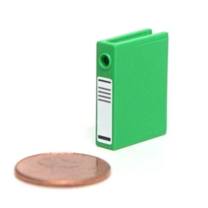 Playmobil Miniature Bank Office School Hospital Green Binder 4402 - Picture 1 of 1