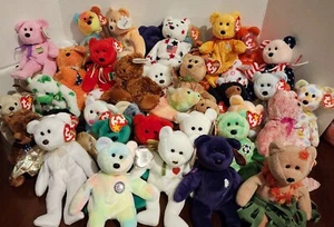 PICK YOUR OWN TY Beanie Baby Standard Size Bear Babies - Picture 1 of 534