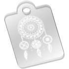 'Dreamcatcher' Clear Acrylic Keyrings (AK035252)