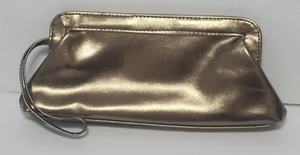 Bed Head Tigi Handgelenktasche Clutch Tasche Gold Magnetverschluss Abendhandtasche 11"X4,5" - Bild 1 von 8