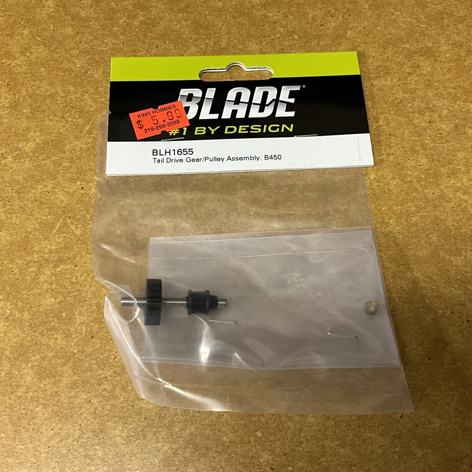 Blade  (BLH1655) Tail Drive Gear/Assembly: B450 NIB - Image 1 of 1