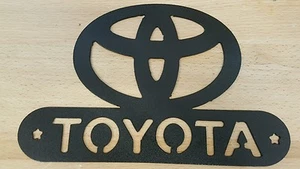Toyota logo emblem metal wall art plasma cut decor gift idea - Picture 1 of 2
