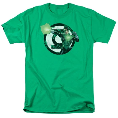Camiseta gráfica Green Lantern Blasting Logo con licencia para hombre adulto SM-5XL Foto 1 de 2