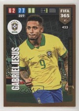 2019 Panini Adrenalyn XL Fifa 365 Copa America Brasil Winner Gabriel Jesus #423