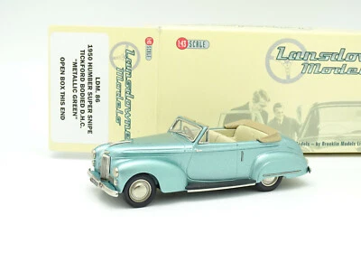 Lansdowne Models 1/43 - Humber Super Snipe DHC Verde Metallico 1950 LDM86 - Immagine 1 di 2