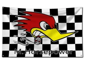 Honda Mr. Horsepower Racing Banner USA grande 150 cm bandiera bandiera Clay Smith - Foto 1 di 1