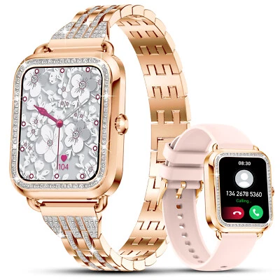 Fitoncloud Smart Watch for Women 1.59" Ladies Fitness Watch for Android iOS