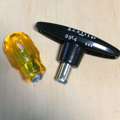 Xcelite 99 Series Handles - 99-3 Stubby and 99-4 T-Handle USA - Image 1 of 3