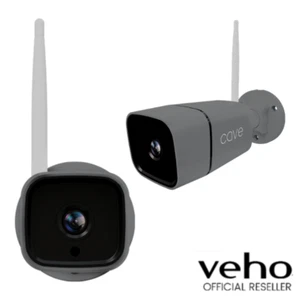 CÁMARA IP INALÁMBRICA PARA EXTERIORES VEHO CAVE FULL HD 1080P | FIJA - GRIS - VHS-010-OC - Imagen 1 de 3
