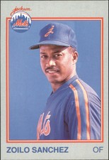 1989 Jackson Mets Grand Slam #15 Zoilo Sanchez