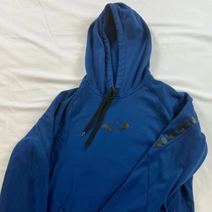 Sudadera con capucha Oakley S manga larga algodón azul - Imagen 1 de 7