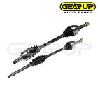Front Pair CV Axle Joint Shaft Assembly for 2011-17 Nissan Juke FWD Manual Trans